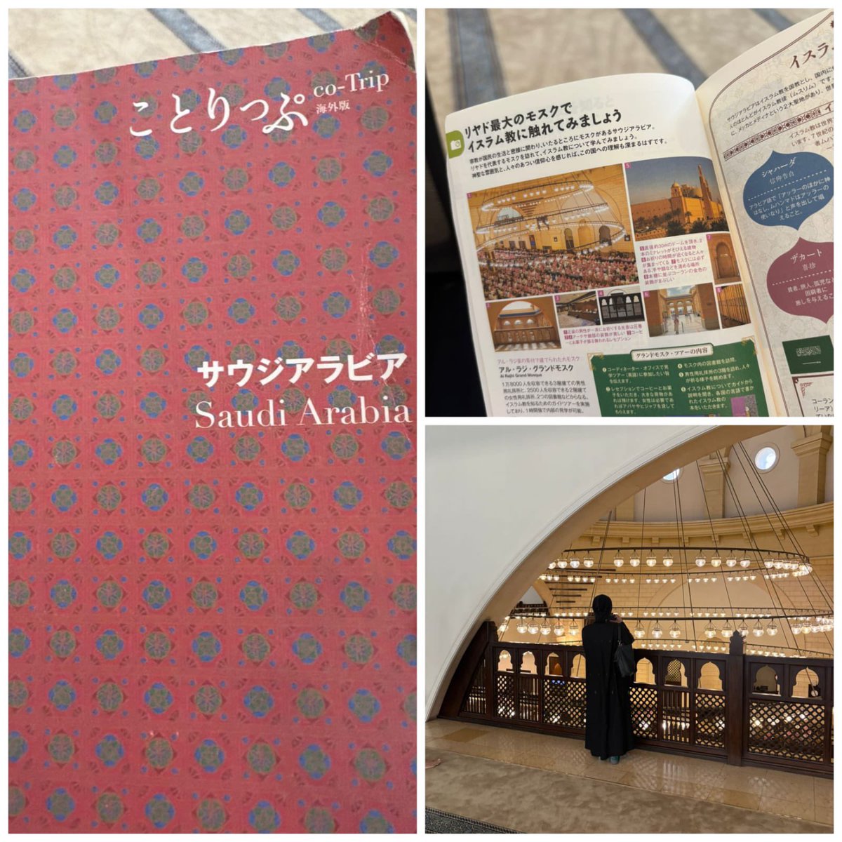 صباح اليوم الأحد قامت بزيارتنا هذه المرأة اليابانية في جولة جامع الراجحي وسألناها كيف تعرفتي على الجولة فقالت من كتاب مؤلَّف في اليابان عن السياحة في السعودية ومن أحد المعالم التي تزار جولة جامع الراجحي

الحمد لله

<a href="/HadyyahA/">جمعية هدية عالم</a> 
جمعية هدية عالِم 
Hadyyah.org.sa 
0504293217
