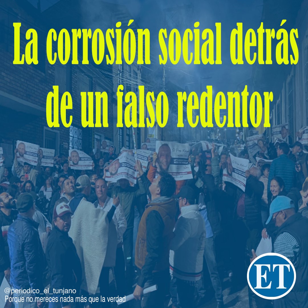 #Editorial 

𝐋𝐚 𝐜𝐨𝐫𝐫𝐨𝐬𝐢𝐨́𝐧 𝐬𝐨𝐜𝐢𝐚𝐥 𝐝𝐞𝐭𝐫𝐚́𝐬 𝐝𝐞 𝐮𝐧 𝐟𝐚𝐥𝐬𝐨 𝐫𝐞𝐝𝐞𝐧𝐭𝐨𝐫