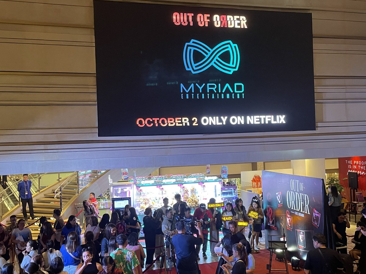 More photos from the venue! 🥰

“𝐀 𝐅𝐢𝐥𝐦 𝐛𝐲 𝐀𝐋𝐃𝐄𝐍 𝐑𝐈𝐂𝐇𝐀𝐑𝐃𝐒” gets us every single time. 🥹

<a href="/aldenrichards02/">Alden Richards</a> <a href="/myriad_corp/">MYRIAD Corporation</a> <a href="/VIVA_Films/">VIVA Films</a> <a href="/StudioVivaPH/">Studio Viva</a> <a href="/Sparkle_GMA/">Sparkle GMA Artist Center</a> 
#OutOfOrderScreening
#ALDENRichards
ALDENxOOO MoviePremiere