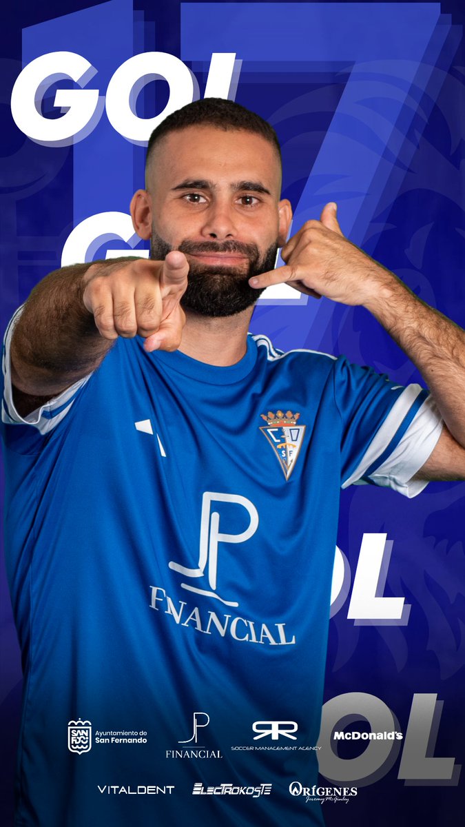 ⏱️ 84' ¡OLMEDOOOOO! ¡GOOOOL! ¡EL TERCERO! 

0️⃣ Federico Mayo 
3️⃣ #CDSanFernando1940