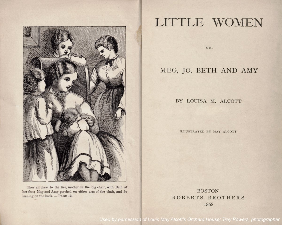 1868（明治元）年発刊の『#LittleWomen』📗
実はちょうど今頃の季節に世に出た物語なんです

⋅.˳˳.⋅ॱ˙ ˙ॱ⋅.˳˳.⋅ॱ˙ ˙ॱᐧ.˳˳.⋅

初出版本の歴史秘話は
『𝑳𝒊𝒕𝒕𝒍𝒆 𝑾𝒐𝒎𝒆𝒏 &amp; 𝑶𝒓𝒄𝒉𝒂𝒓𝒅 𝑯𝒐𝒖𝒔𝒆 エピソード集』で
ご紹介しています　※FC会員限定 

🔻🔻🔻
wmcjp.org/?p=1022