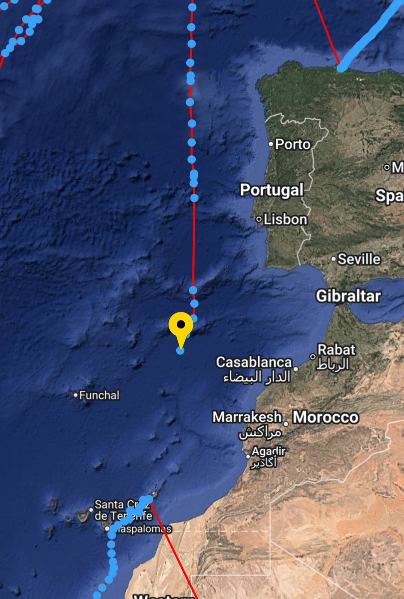 🚨 GGR 2026 Update: With ~400Nm to go, Pat has skillfully dodged Hurricane Gabrielle 🌪️ and is now honing in on the Canary Islands 🏝️ Steady hand, steady course — go Pat! ⛵ #GGR2026 #Sailing #Munster #Ireland #Kerry #Limerick