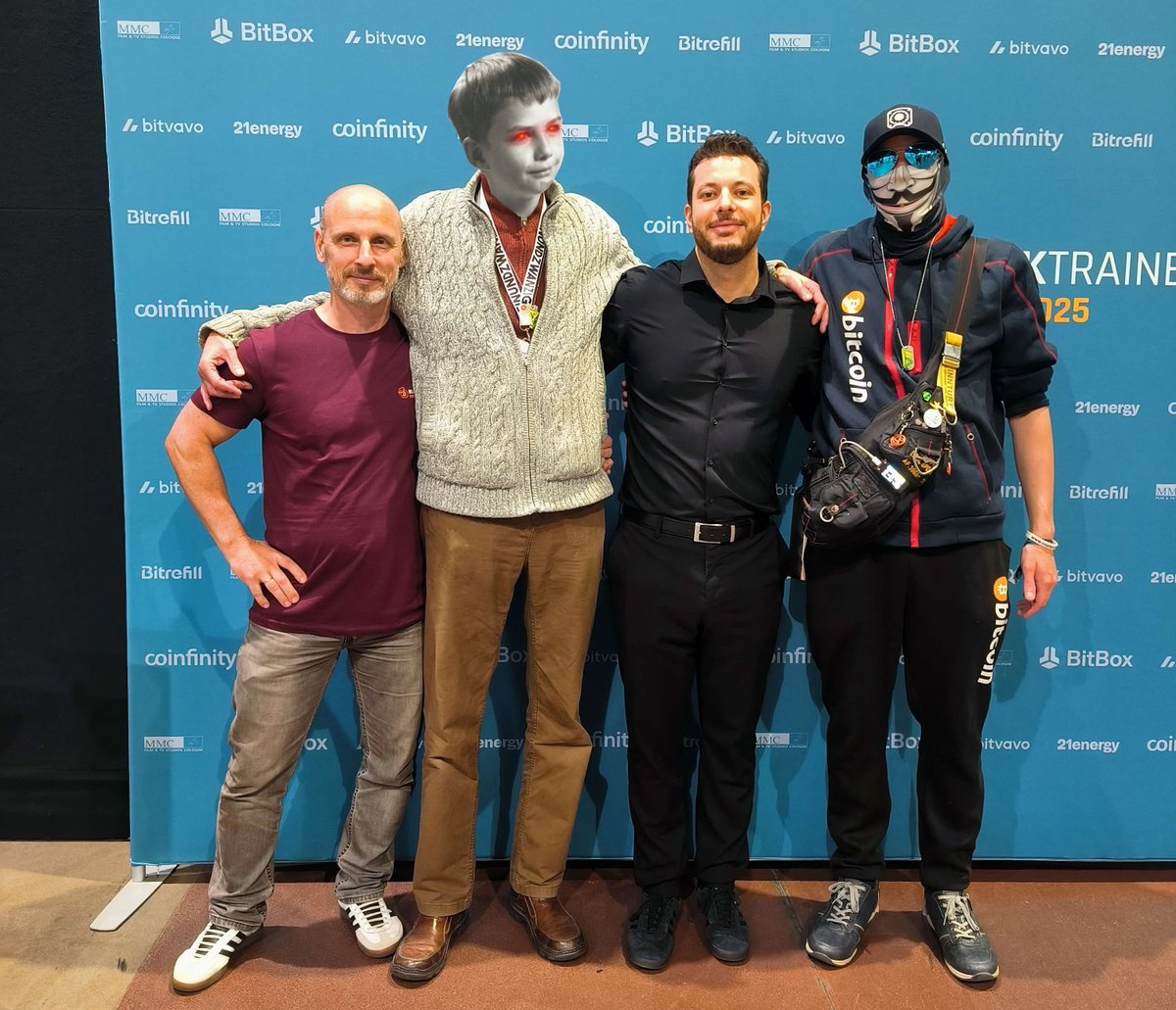 BitcoinJoker42's tweet photo. Blocktrainer-Event #BTCEvent25 https://t.co/xJ3O0oQkEE