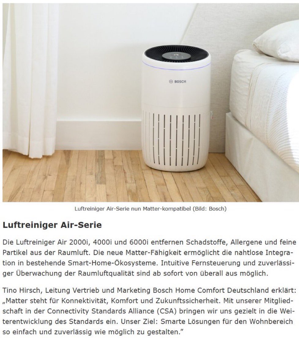 Bosch hatte rechtzeitig auf Wärmepumpen, E-Auto-Zubehör, Lüftungsanlagen und Luftfilter gesetzt. Alles Dinge, die man braucht und in denen Bosch richtig gut ist.

Aber Merz &amp; Co. diffamieren all die neuen Geschäftsfelder und bringen so Bosch ins Wanken.

13.000 müssen nun gehen.