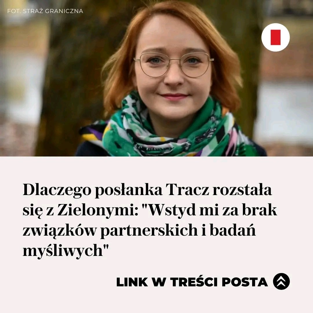 Potwierdzam słowa Marszałka <a href="/SawickiMarek/">Marek Sawicki</a> Partia <a href="/Zieloni/">Partia Zieloni</a> została "przejęta" przez <a href="/ko_klub/">Koalicja Obywatelska 🇵🇱✌️</a> dlatego posłanka <a href="/GoTracz/">Małgorzata Tracz</a> była zmuszona odejść.  Przejęcie partii przez <a href="/Ula_Zielinska/">Urszula Sara Zielińska 🌻</a> <a href="/JachiraKlaudia/">Klaudia Jachira</a> <a href="/MadaLenaGie/">Magdalena Gałkiewicz</a> <a href="/michalsuchora/">Michał Suchora 🇵🇱💚</a> nastąpiło że złamaniem prawa i czym wie KRS