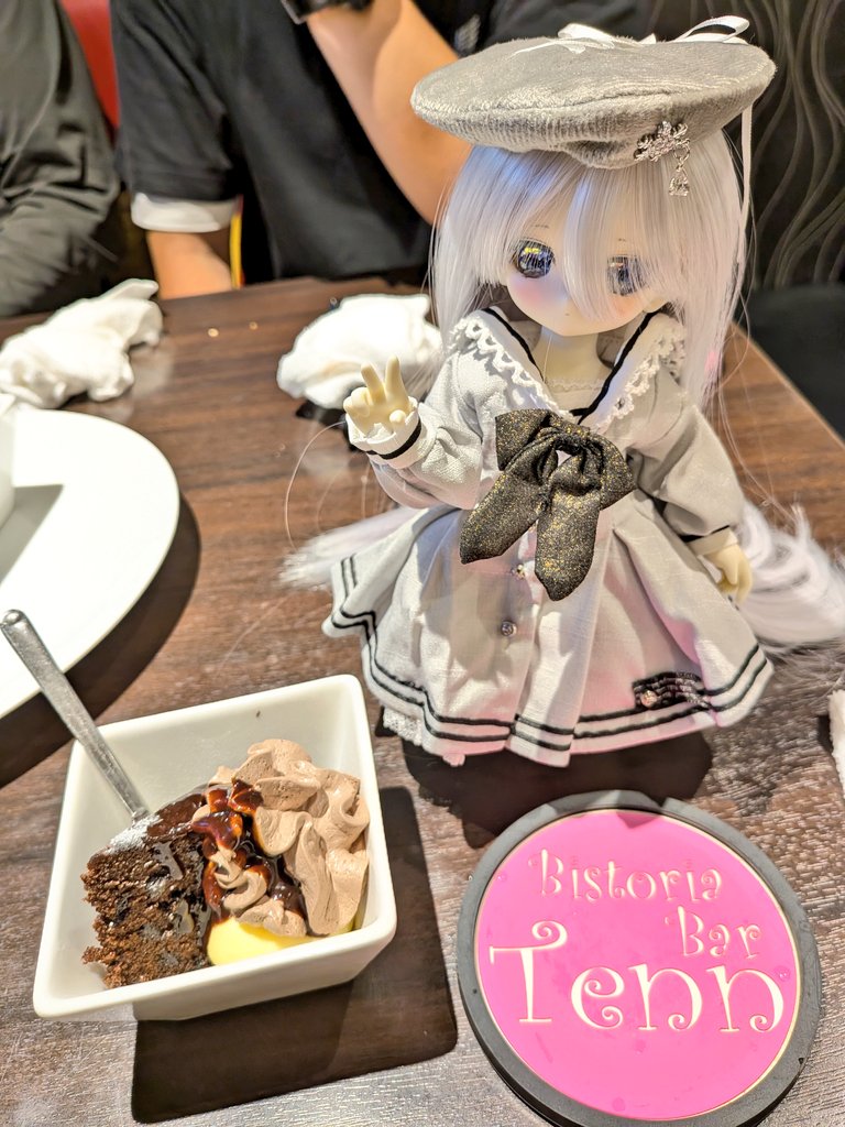 お邪魔しましたー！お料理美味しゅうございました！
#tennbar