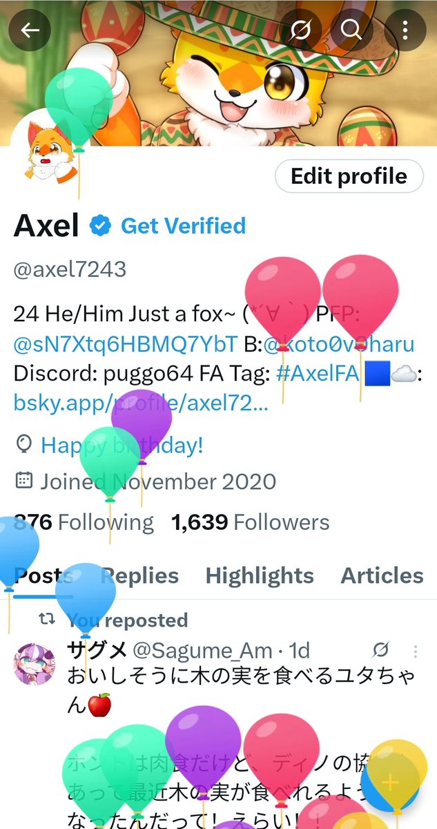 Axel tweet media