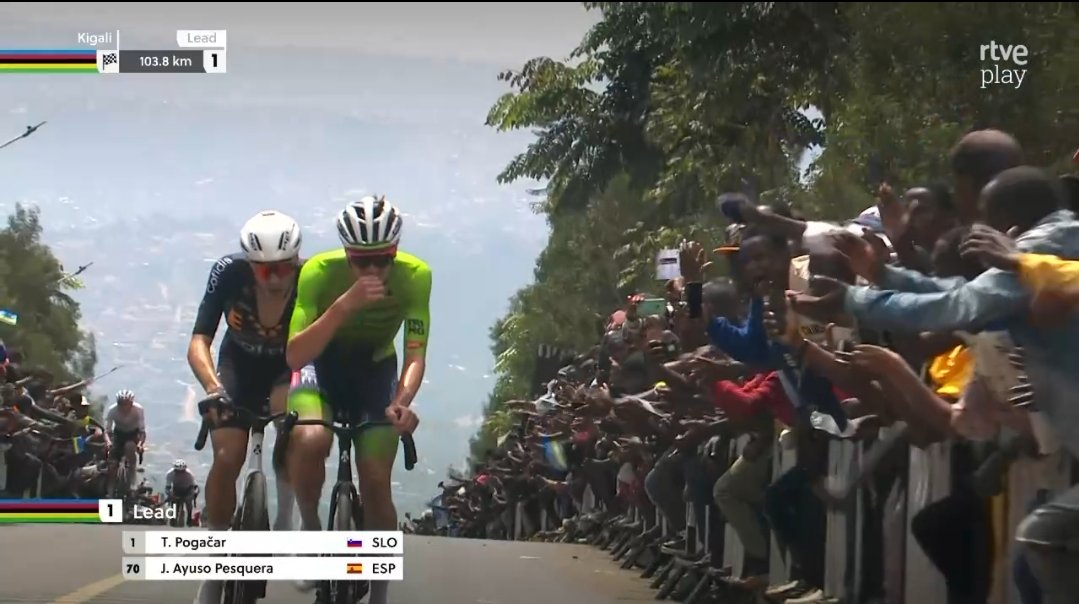 ATACA Tadeo y solo le sigue Ayuso.

¡¡Vamooooos!!