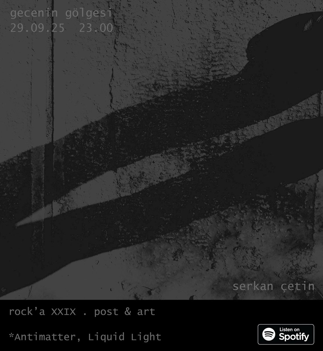 29.09.2025, 23.00 (GMT +3)
gecenin gölgesi '216_rock'a XXIX_post&amp;art
.
instagram.com/reel/DPJPzANkQ…
open.spotify.com/user/atlantean…
.
#atlantean #nekihiç #engram #cosmos #chaos #chaosmos #abstract #gap #dust #space #nothing #stain #neverland #online #radio #music #rock #cityscape #ankara