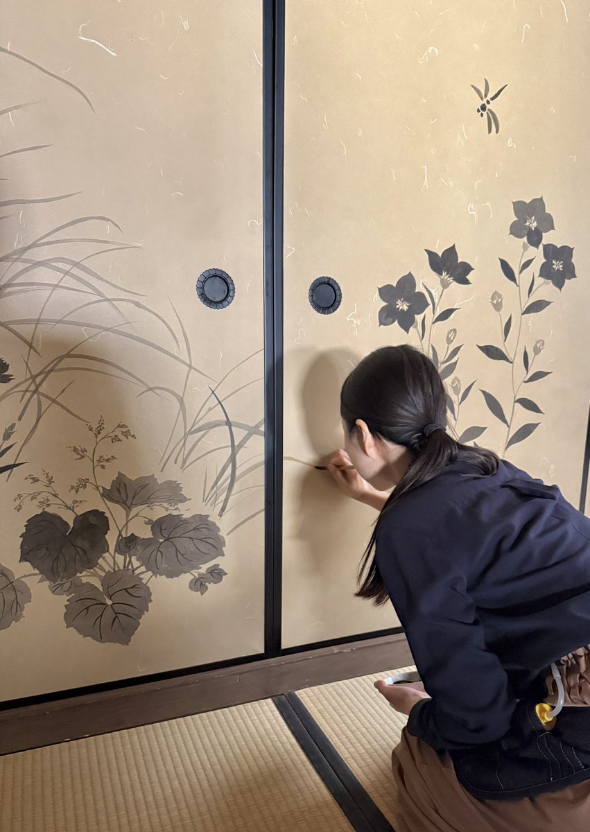 【真作】F6 安藤絵流【霊狐】gallery購入品 表裏サイン有り 油彩/d 真作】F6 安藤絵流【霊狐】gallery購入品 表裏サイン有り 油彩/b