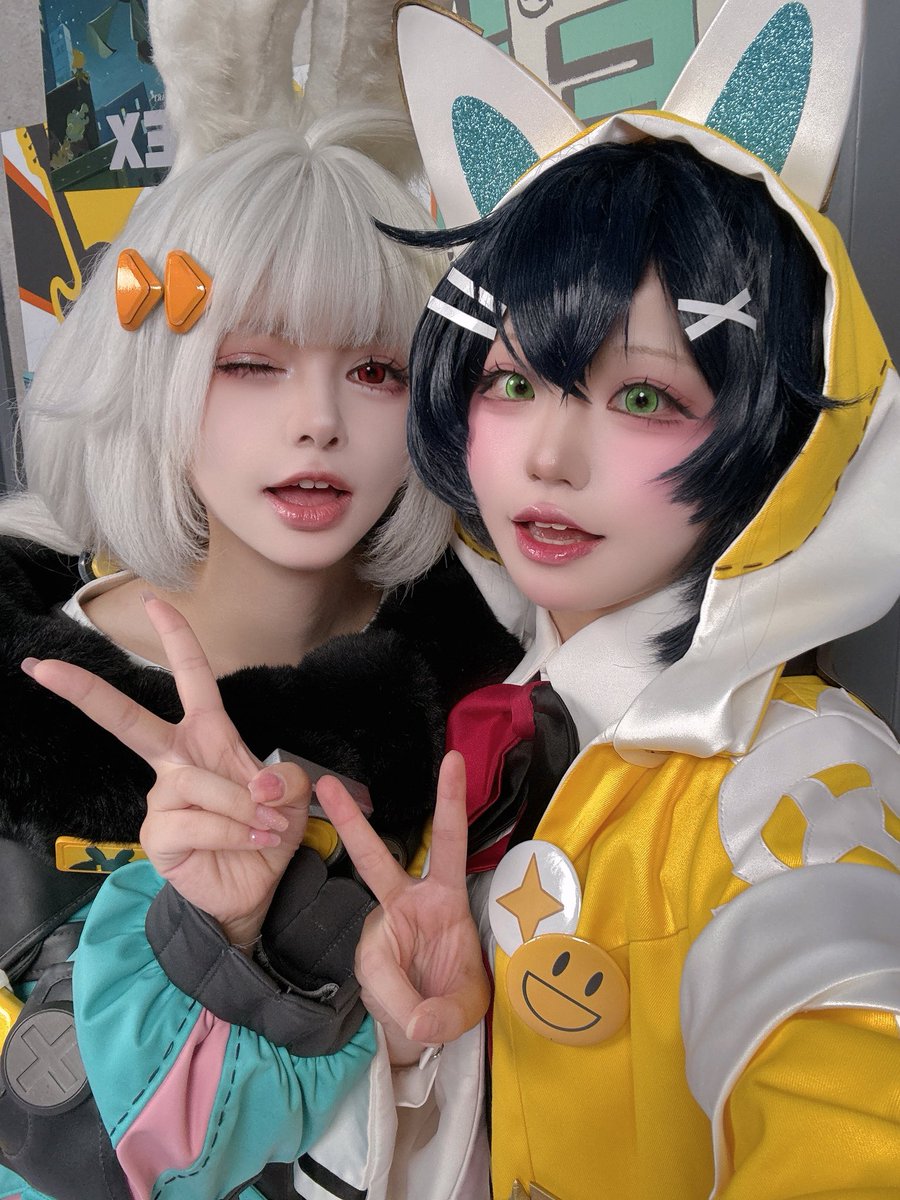 太可爱了😭😭
🐰💘🐱