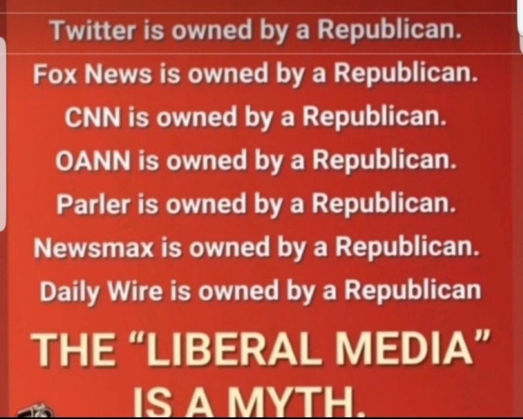 universenus's tweet photo. @NotAvgLiberal @CiscoM99 Some get paid well to keep their bullshit Conservative
mouths shut! #Factnotfiction? All these #ConservativeMSM hacks are bonafide hypocrites! https://t.co/VYt47EddiI