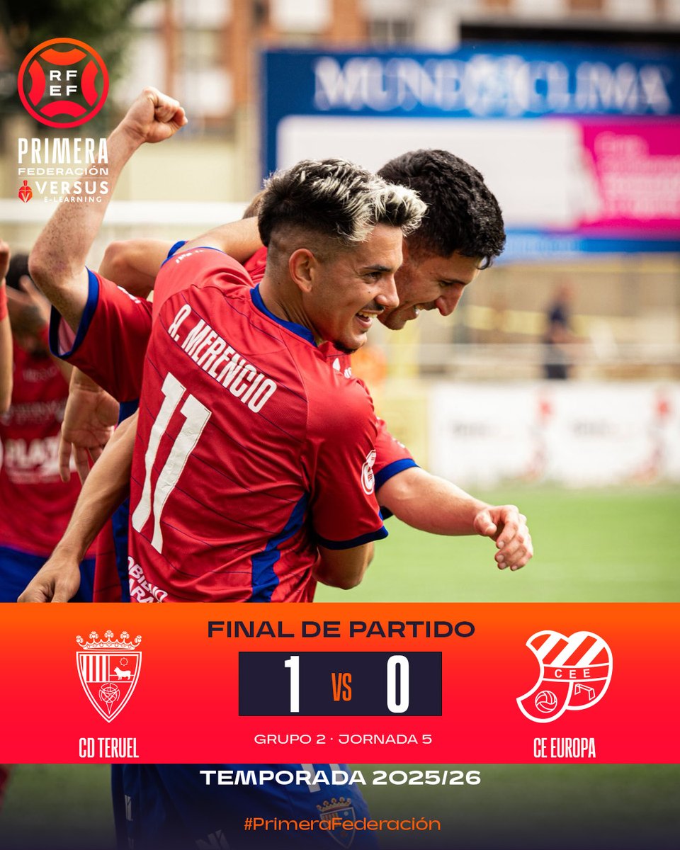 𝗙𝗜𝗡𝗔𝗟 | #TeruelCEEuropa

💪 ¡El Teruel se hace fuerte en casa!

#PrimeraFederación | #VersusELearning