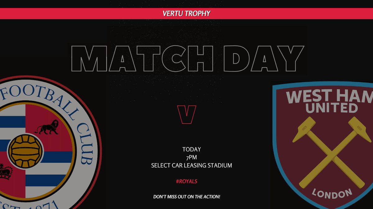 Who's coming to support The Royals' tonight then? ⚽
We're open from 5pm this evening, so come and enjoy some food and drinks before kick off 🍻
Find us between Gates 7 &amp; 8 at the stadium.
#readingfc