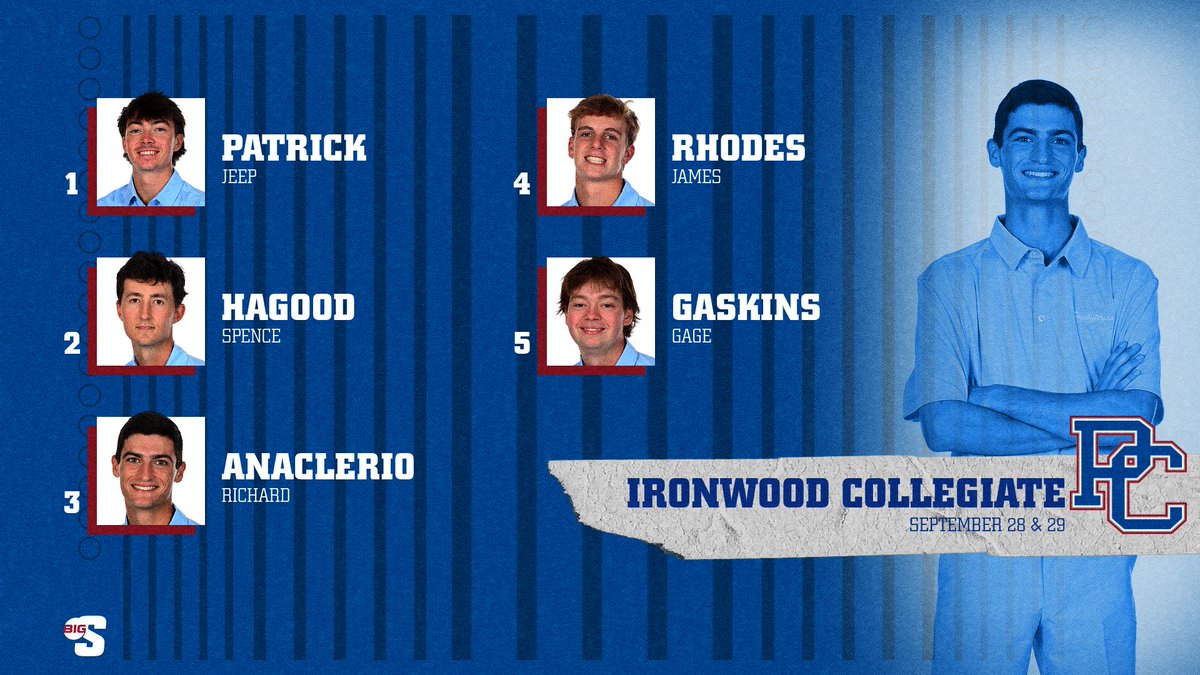 𝐖𝐞 𝐛𝐞𝐠𝐢𝐧 𝐭𝐡𝐞 𝐈𝐫𝐨𝐧𝐰𝐨𝐨𝐝 𝐂𝐨𝐥𝐥𝐞𝐠𝐢𝐚𝐭𝐞 𝐰𝐢𝐭𝐡 𝟏𝟖 𝐭𝐨𝐝𝐚𝐲

📍- Ironwood CC (Greenville, N.C.)
📊 - tinyurl.com/3p7n456r

#GoBlueHose