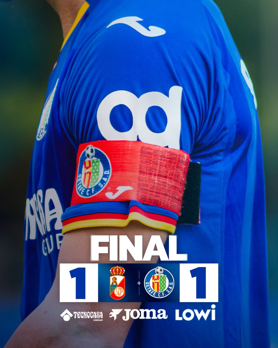 #FINAL | Empate en El Val.

<a href="/rsda_oficial/">RSD ALCALA SAD</a> 1️⃣ - 1️⃣ Getafe CF B
⚽️ Rubi

Insistimos, pero se nos escaparon los tres puntos. ¡Seguimos!

#VamosGetaB