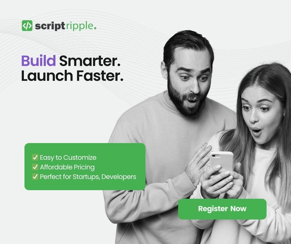 ScriptRipple's tweet image. Build Smarter. Launch Faster.
โ
Easy to Customize
โ
Affordable Pricing
โ
Perfect for Startups & Agencies
๐ Start now: scriptripple.com
#ScriptRipple #SourceCode #WebDev #Startups #DigitalMarketplace