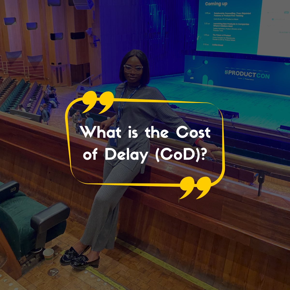 ✨Day 28✨
What is the cost of delay (CoD)?

It’s a way to measure the trade-offs of timing, not just what to build, but when to build it. In product management, timing &amp; sequencing can matter just as much as the idea itself.

Why does it matter and how do you apply it?🧵⬇️

1/3