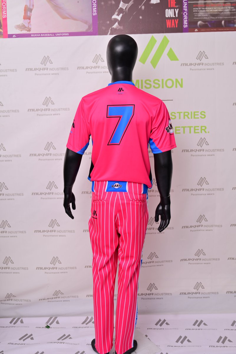 ⚾ Elegant Design. Professional Performance.
Presenting our latest Mukha Industries custom pinstripe baseball uniform
📩 Contact us on 
For Contact :
WhatsApp :+92 333 8606 945
Email: info@mukhaind.com
#MukhaIndustries #CustomBaseballUniform #ProfessionalSportswear #TeamWear