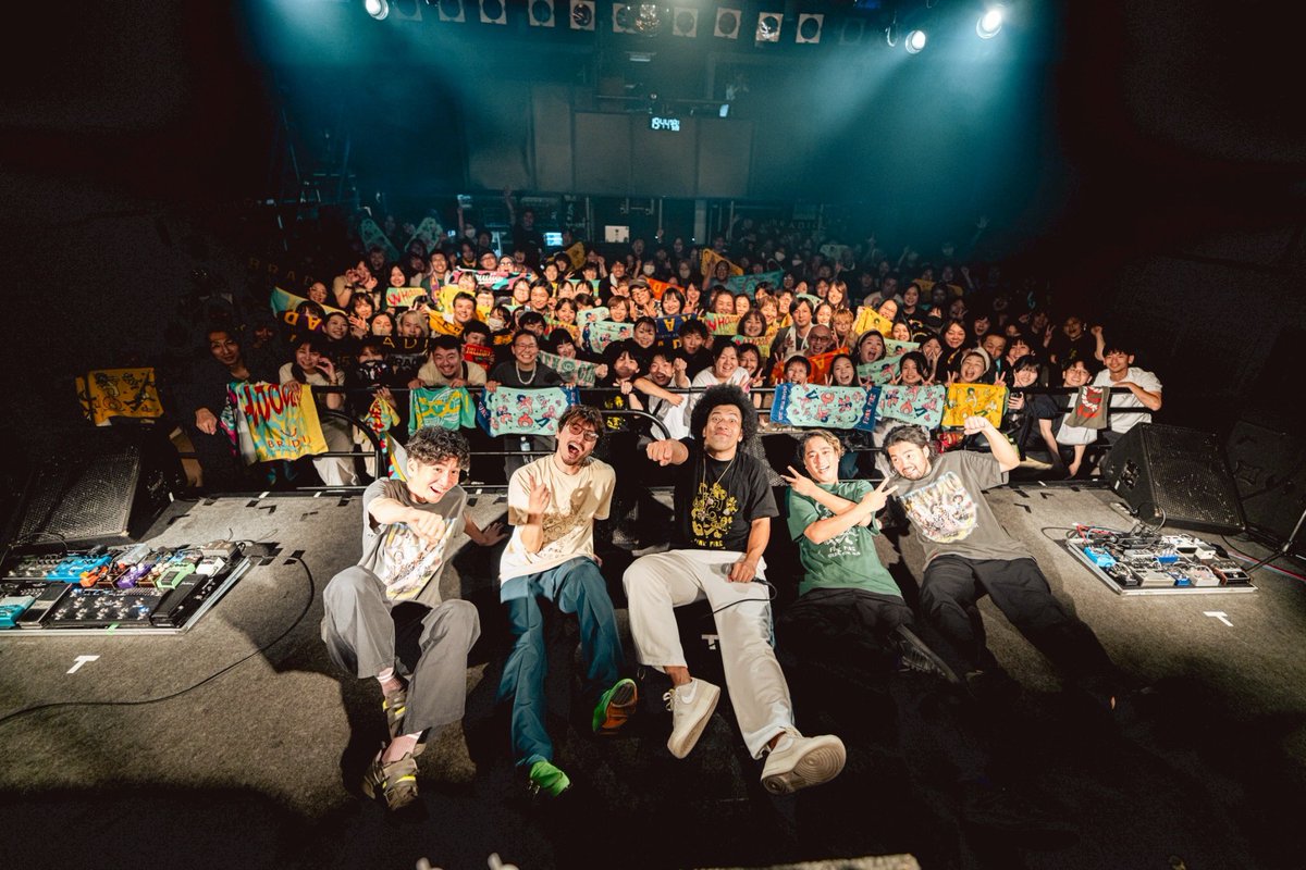 BRADIO_official's tweet photo. 【❤️‍🔥FUNK FIRE Release Tour 2025🕶️】

Thank You Okayama Funky Party People🕺🏿✨

ツアー2公演目岡山IMAGEありがとうございました！！

Next➡️10/13 長野CLUB JUNK BOX

photo by @newfatglory 

#BRADIO 
#BRADIO15th https://t.co/HXo8jCeG8w