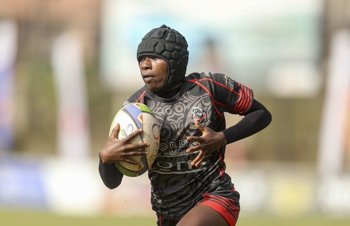 BlackPearlsRFC's tweet photo. Silent Assassin 🏹, aka Rebecca Kabajungu. 💪🏿

#BlackPearlsStrong 🖤♥️ https://t.co/afAWS33P7u