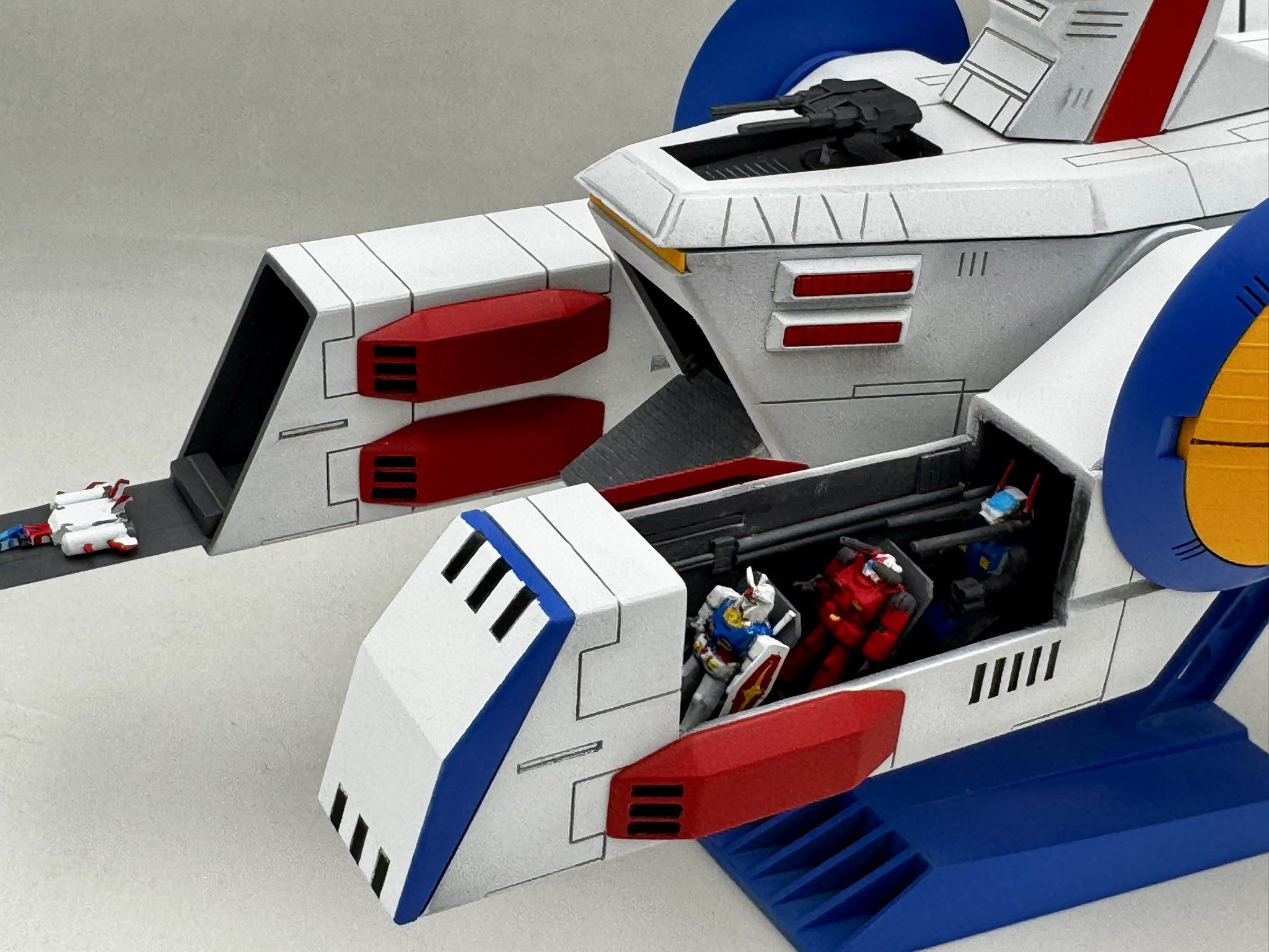 バンダイ　コアブースター　カスタム　カタパルト ジオラマ　受注製作 バンダイ コアブースター カスタム カタパルト ジオラマ 受注