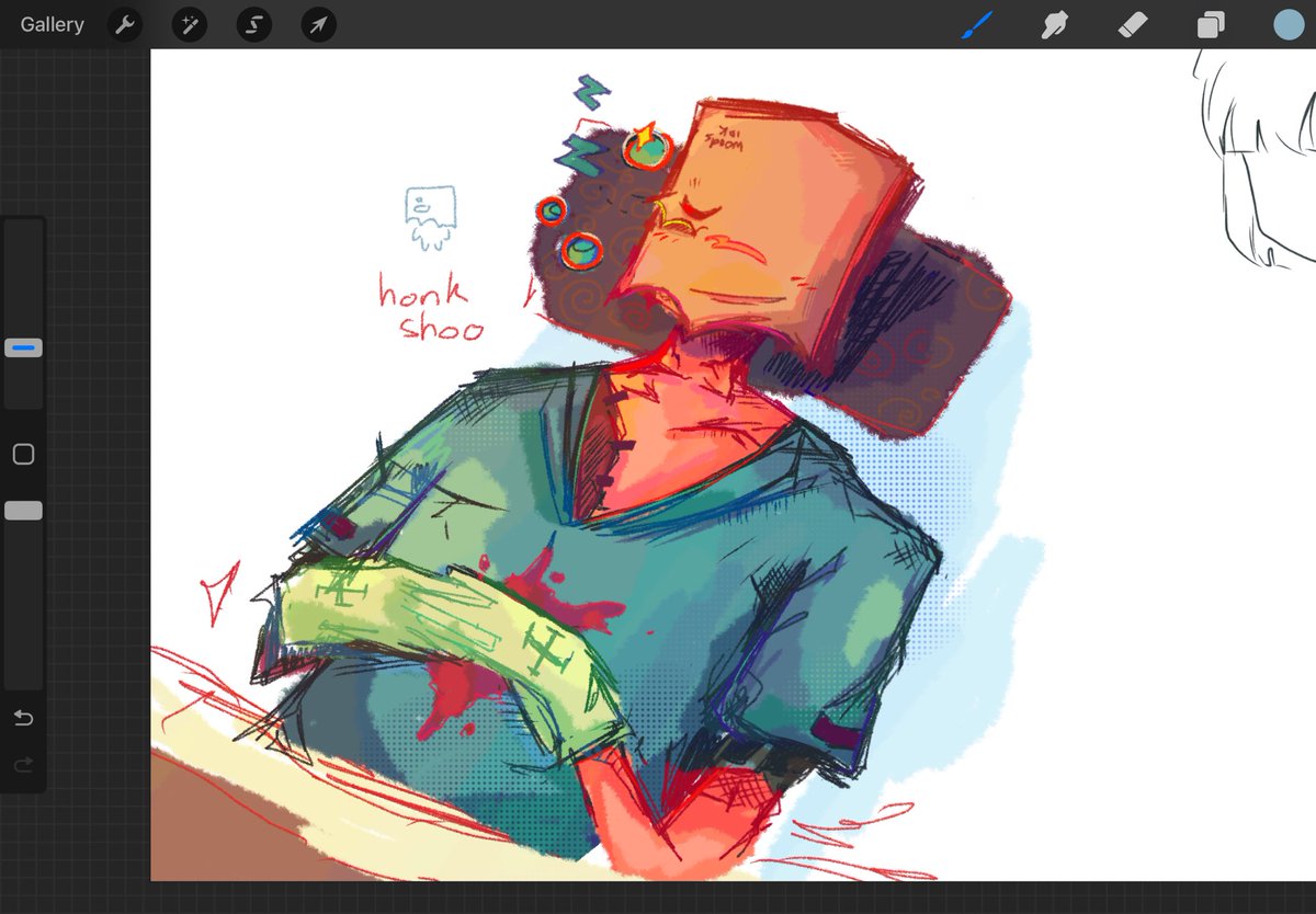 I’m really sickly right now here’s Faust cosplaying as me being sickly and sleeping in