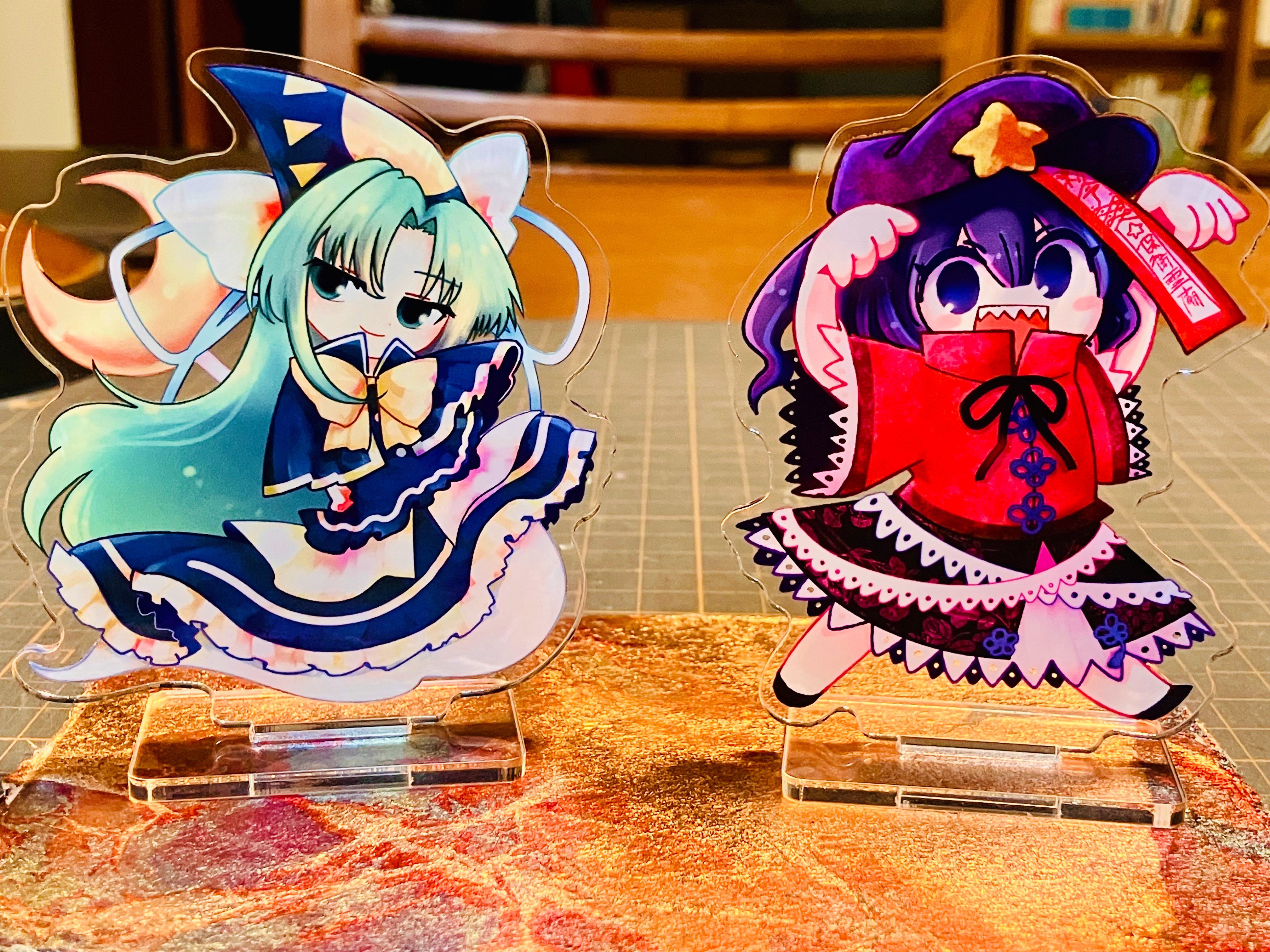 【あき】イラストオーダー アクスタ オキザリ@こ11ab on X: 