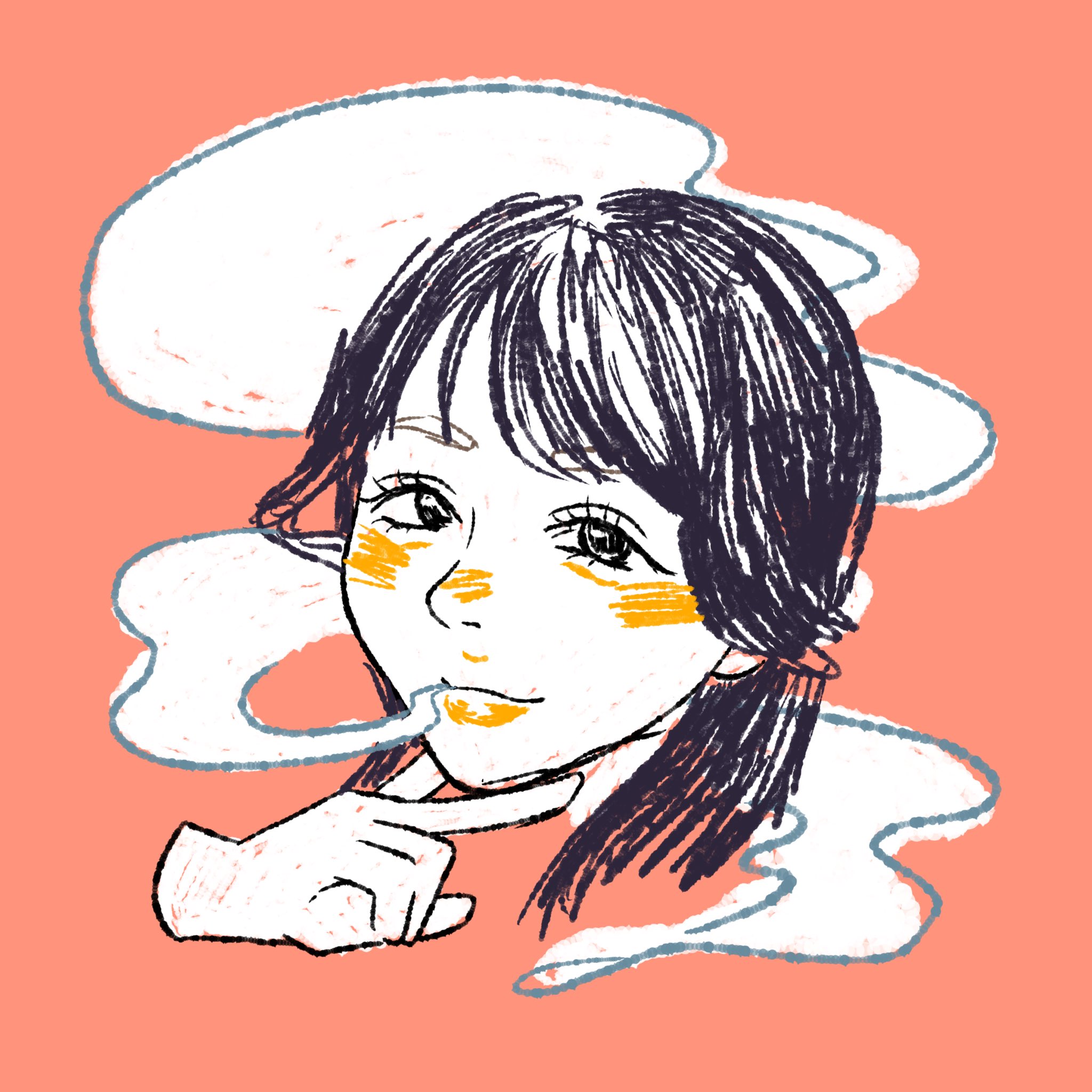 がちゃみ似顔絵 nigaoe.crayonsite.com 】 原田知世さん Happy Birthday