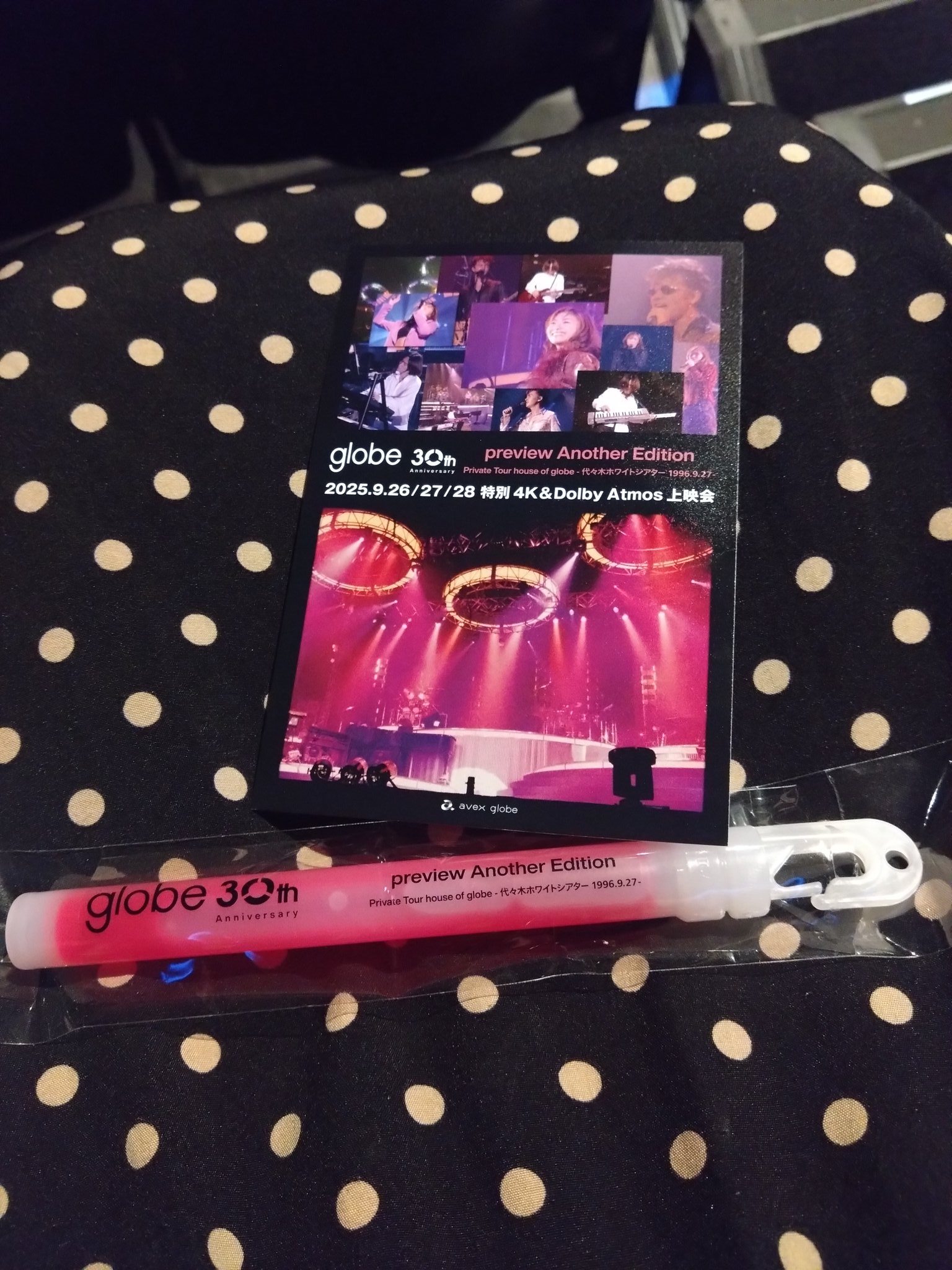 globe 30th preview Another Edition ペンライト Digital Prints