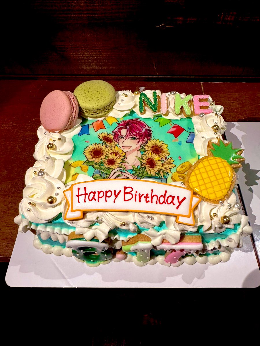 NIKE_0817HBD's tweet photo. ⟡.·☆┈┈┈┈┈┈┈┈┈┈┈┈┈☆⟡.·

              𝓟𝓻𝓮𝓼𝓮𝓷𝓽 𝓯𝓸𝓻 𝓝𝓘𝓚𝓔

⟡.·☆┈┈┈┈┈┈┈┈┈┈┈┈┈☆⟡.·

この度大勢の方にご協力頂きまして
とても素敵なフラスタとケーキを
ニケさんへ贈ることができました🎂💐
皆様本当にありがとうございました🙇‍♀️

 #ニケマヨ https://t.co/pMxI4Za1cc