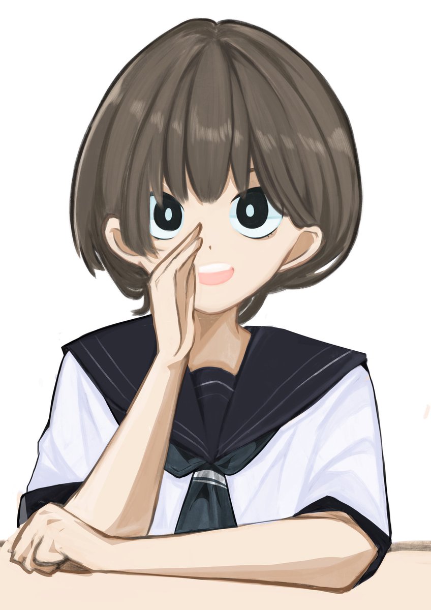 内緒のはなし

#秋の創作クラスタフォロー祭り 
#絵柄が好みって人にフォローされたい
#絵描きさんフォロバ100
#創作クラスタさんと繋がりたい