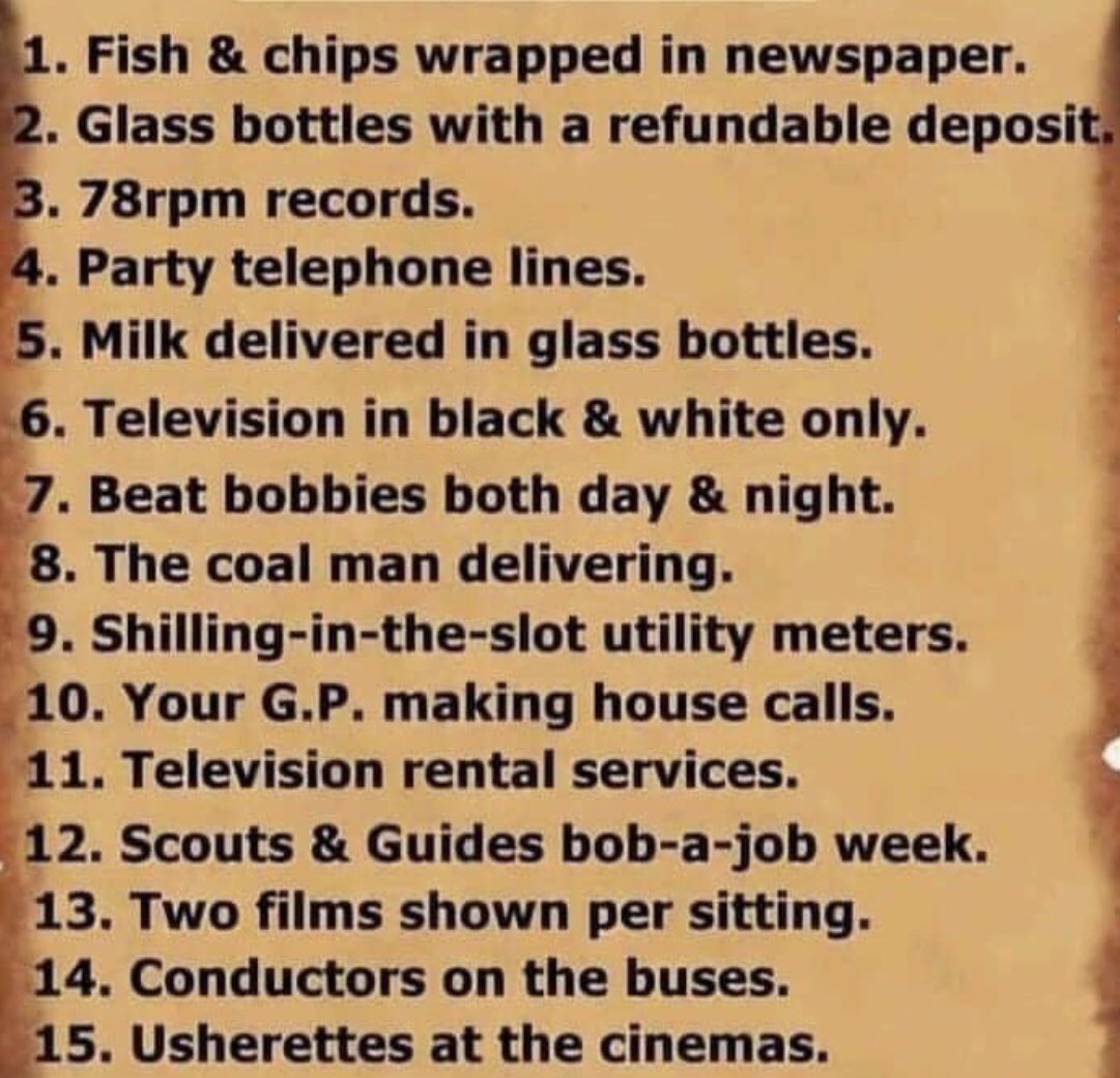 How Many do you Remember.