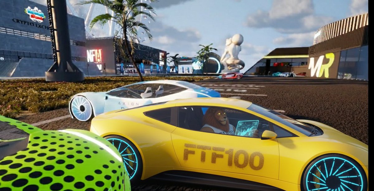 Dream today, drive tomorrow.
The Lions will ride through the Metaverse. 🚀🦁
#FTF100.