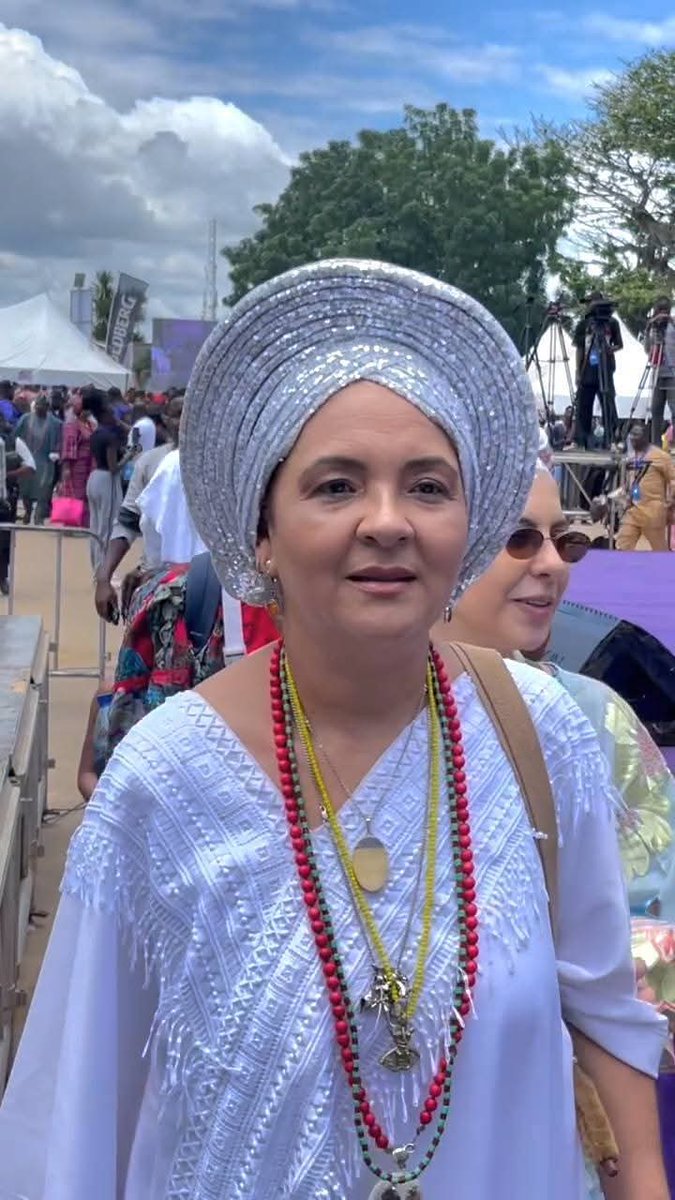 Faces of Brazilian-Yoruba that came for Olojo Festival ♥️