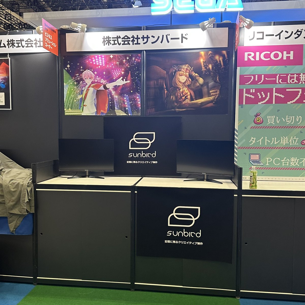 yosukeuehara's tweet photo. TGSの軌跡！

一枚目　初参加
二枚目　2年目
三枚目　3年目

#TGS 
#TGS2025 
#TokyoGameShow https://t.co/s1xFAZ3sFR