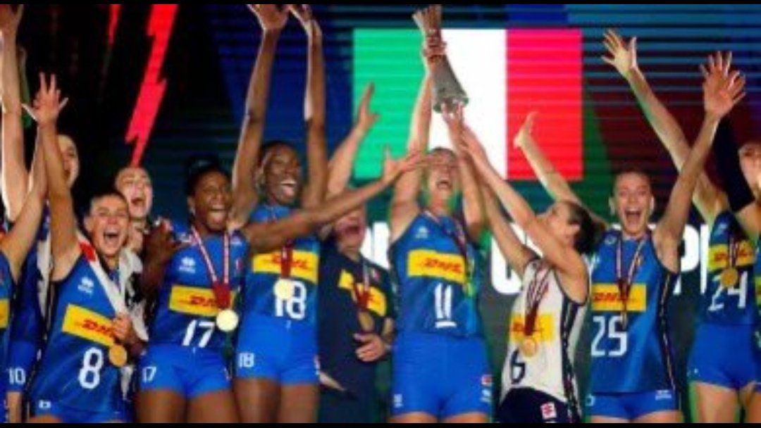 L'italia è d'oro,. #italvolley #VolleyballWorldChampionship