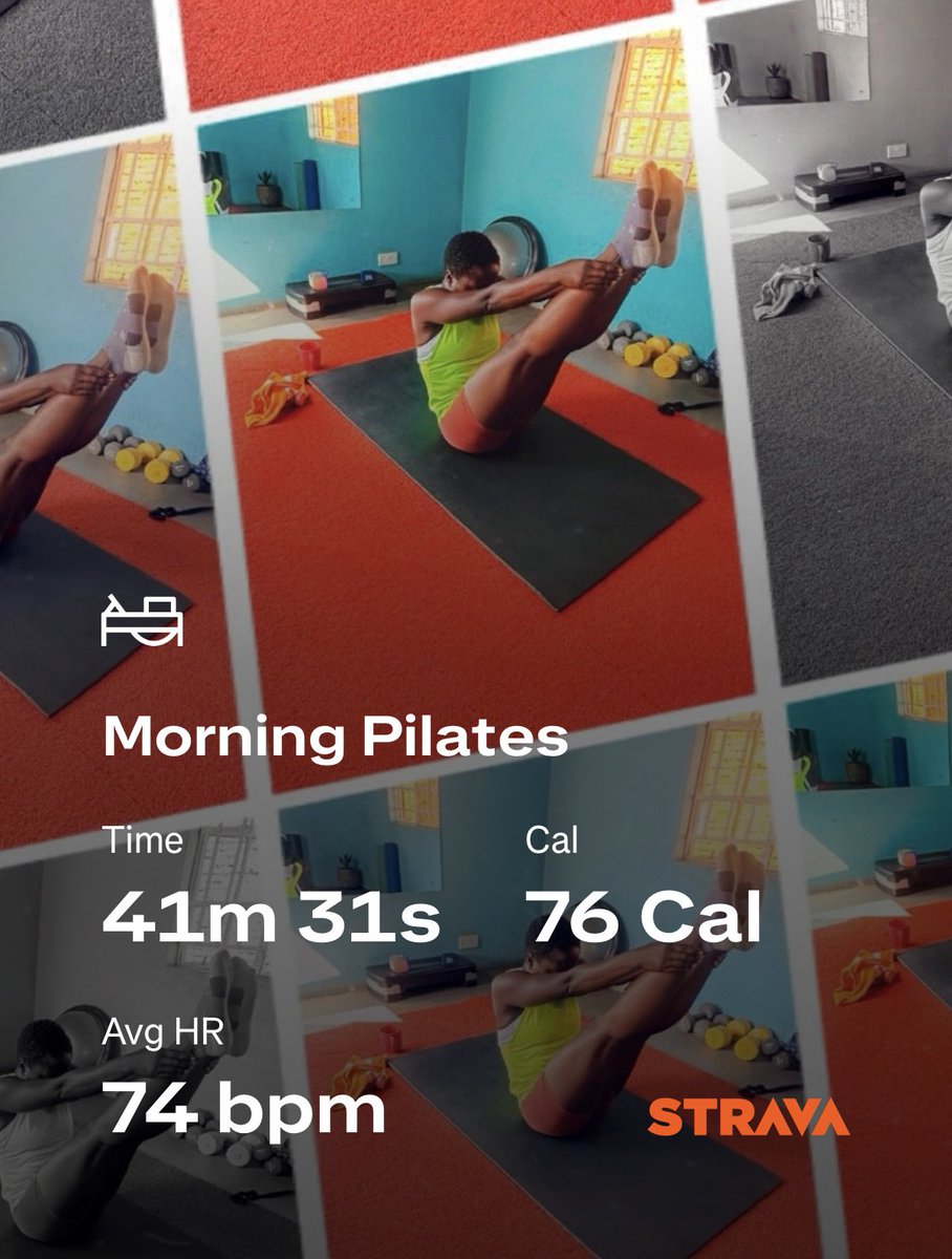 Pilates is a loving reminder to myself what strength can look like 🌼