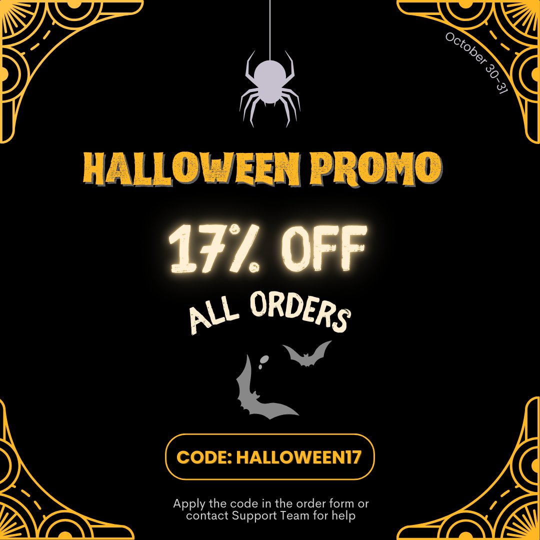 ProPaperscom's tweet image. No tricks, just order your treat today!
l.linklyhq.com/l/1sFR5

#Halloween #essayhelp