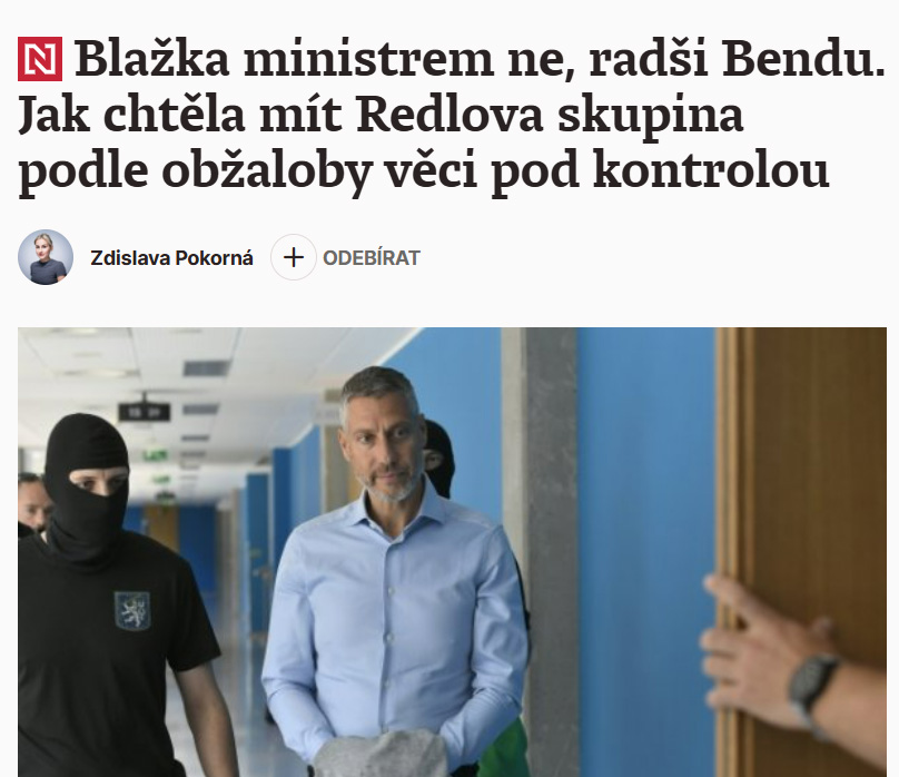 kleentik's tweet image. PROSBA pro voliče Spolu: kroužkujte tak, aby se Marek Benda už nedostal do Sněmovny. Zdůvodnění této mé prosby je obsaženo v tomto článku k Dozimetru. Hlava organizovaného zločinu Michal Redl usiloval o to, aby se v roce 2021 ministrem spravedlnosti stal Marek Benda, aby tak Redl…