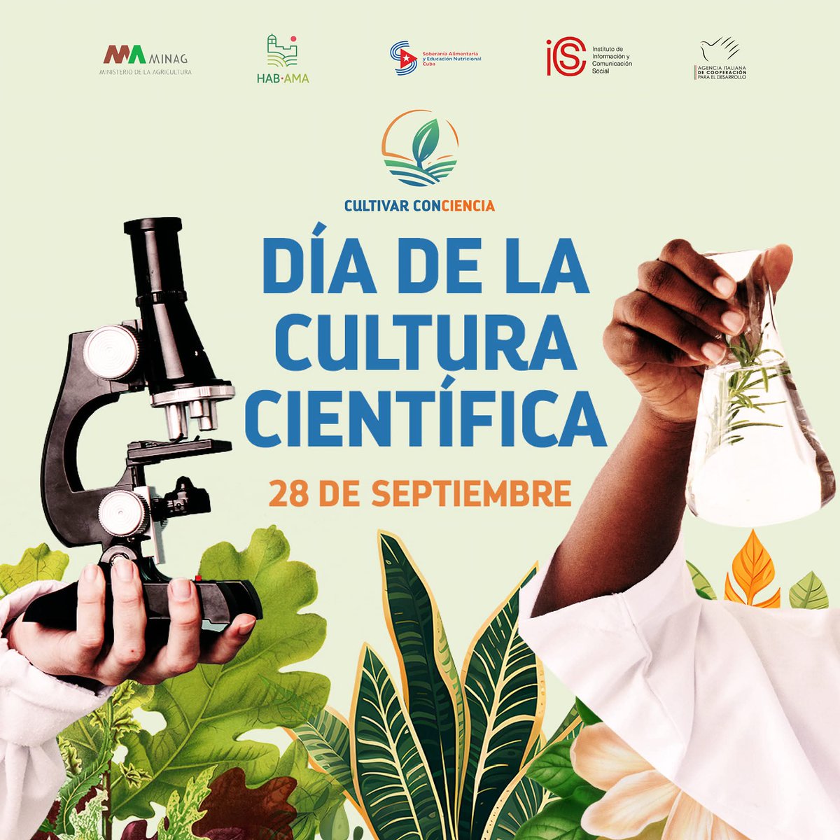 Promover una cultura científica desde la innovación impulsa soluciones creativas y responsables ante retos como el cambio climático, la conservación ambiental y el desarrollo sostenible e inclusivo. 🌱⚛️👩🏽‍🔬

#Cuba #SoberaníaAlimentaria #CultivarConciencia