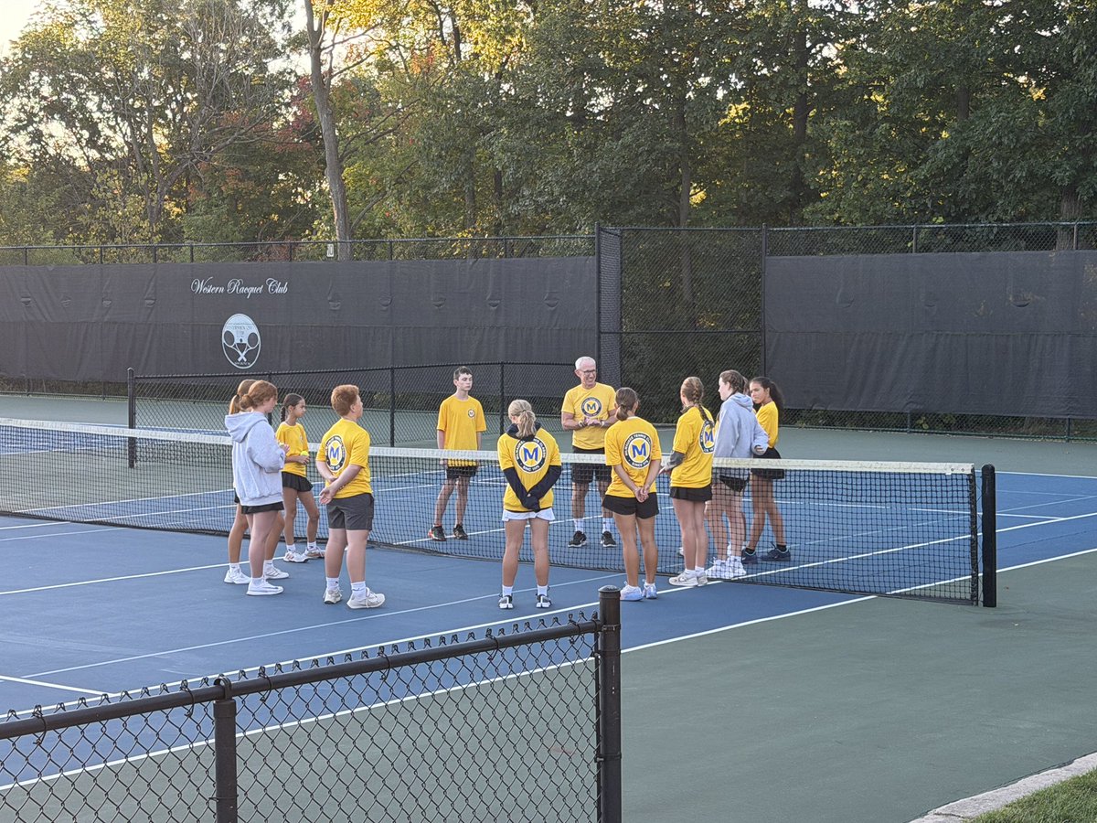 Beautiful morning for some major college tennis action <a href="/MilwaukeeTC/">MKE Tennis Classic</a> Western Racquet Club 49th year!! Brings me right back!! Local youth players volunteering as ball kids.