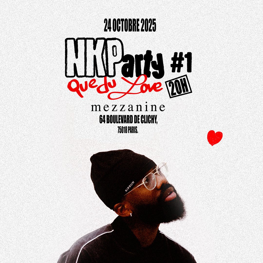 CONCERT LE 24 OCTOBRE ON VA FÊTER L’AMOUR SUR PARIS ❤️

taap.it/nkparty1shotgun
