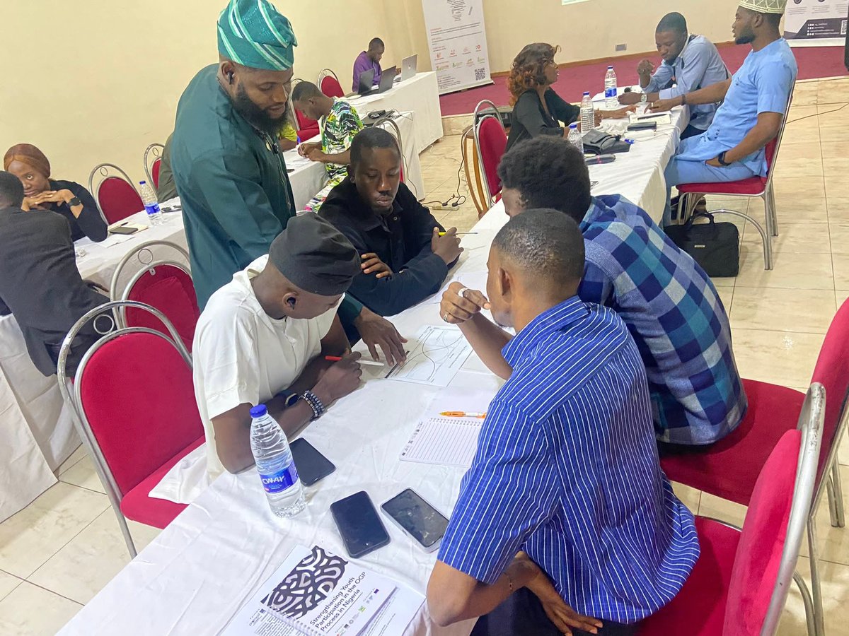 SPhartex's tweet photo. I attended the South-West Zonal Youth Consultation on @OGP in Akure. an eye-opening and impactful workshop that emphasized youth voices in governance reforms and Nigeria’s forthcoming NAP IV.

@NYFF @Promad https://t.co/gXERh9pwz3