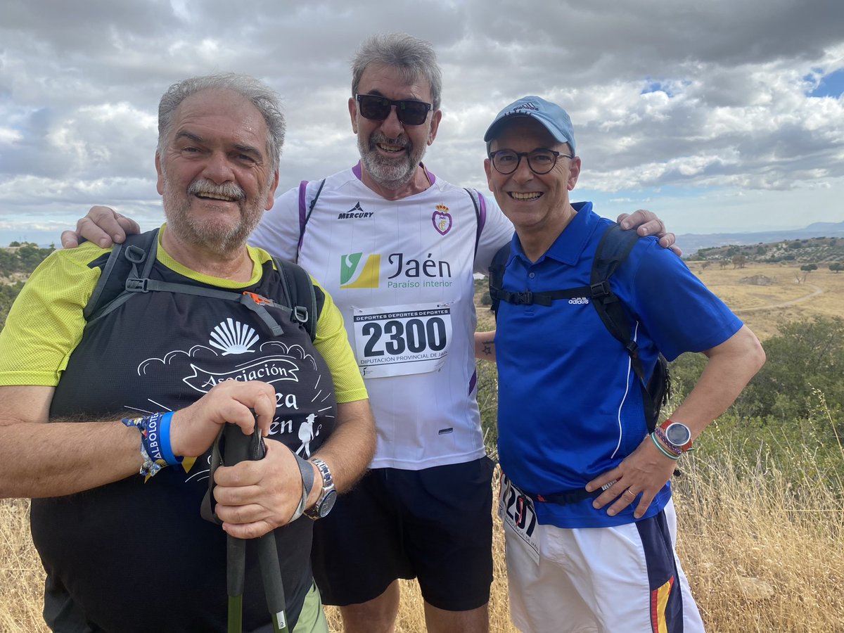 Caminata por la salud y la paz con JACINTO Y ⁦<a href="/VHerrero8/">Vicente Herrero 🇪🇸</a>⁩ , gran mañana  ⁦<a href="/RealJaenCF/">Real Jaén C.F.</a>⁩ ⁦<a href="/CanalLagarto/">CanalLagarto.com</a>⁩