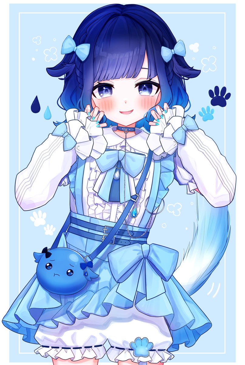 激かわ新衣装感謝📘💧 #つむぎふと