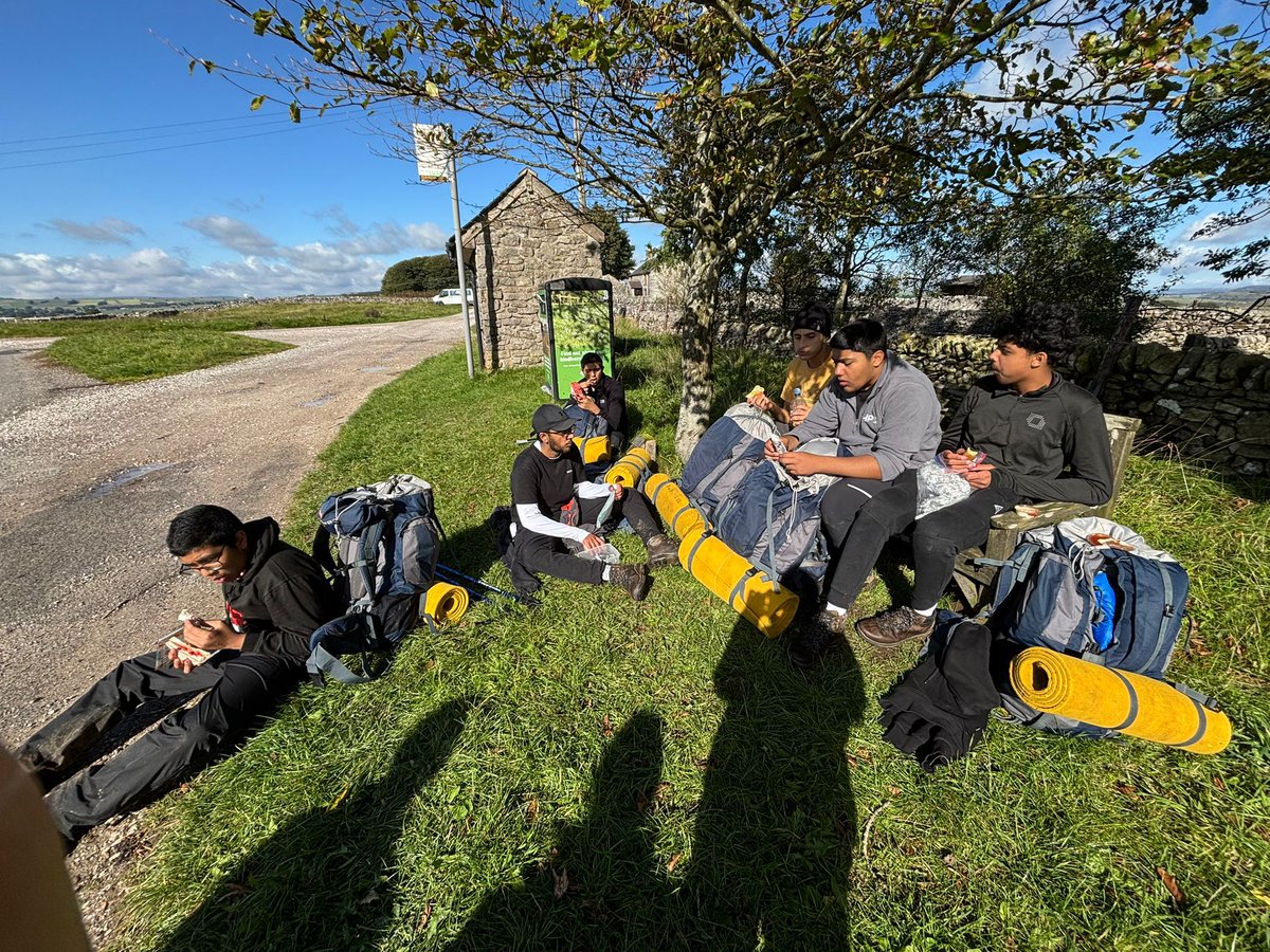 The final stretch of #DofE! After a night battling the elements in the tent, we’ve made it to lunch and the finish line is in sight!!

#WeAreSTAR #Ambition #Teamwork #Service