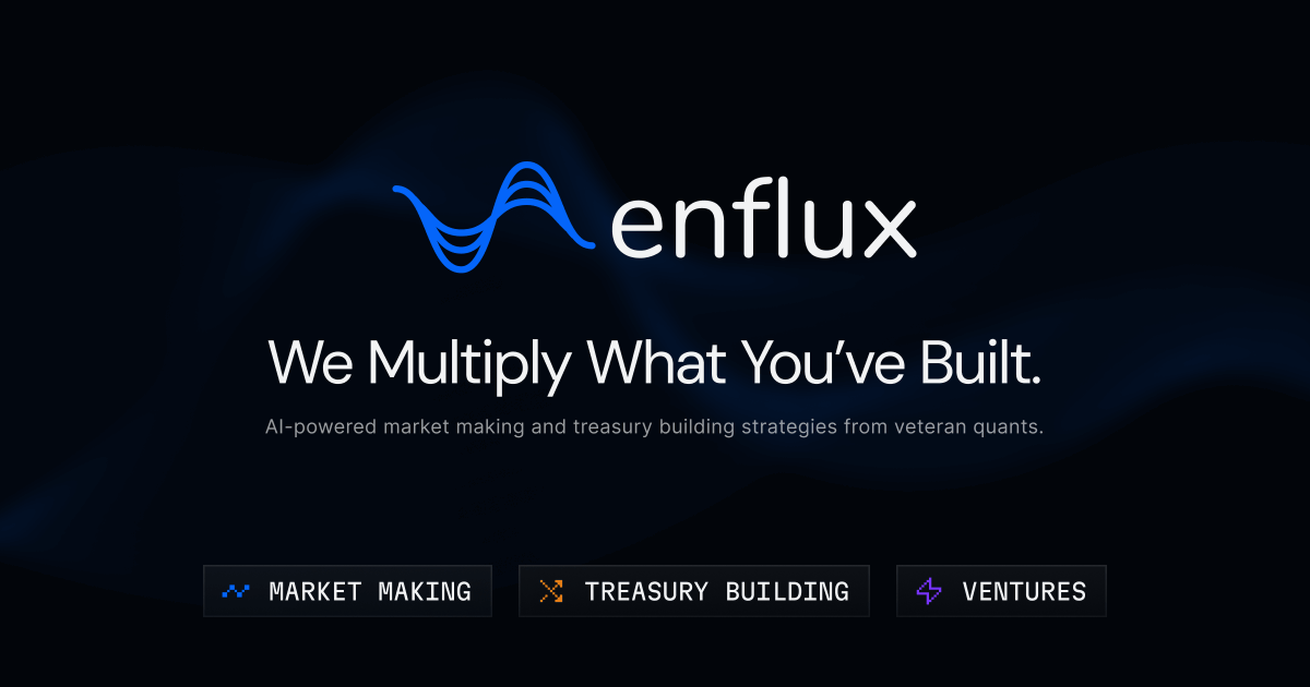🚀 Big news: ONEPLAYR x <a href="/enflux_io/">Enflux</a> 🤝

We’ve signed with our official Market Maker partner – trusted by leading L1s, DeFi protocols &amp; Tier-1 exchanges. 

TGE preparations are LIVE – planned for December! ⚡
Stay tuned – we’ll keep you updated with all the details &amp; exact timing.