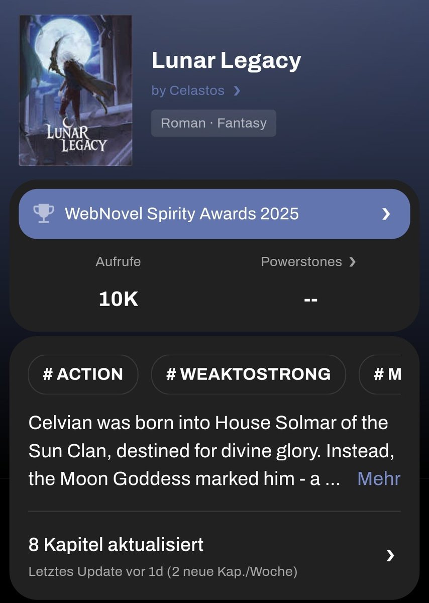 Celastos 🌑 (GerVTuber | Autor) tweet media