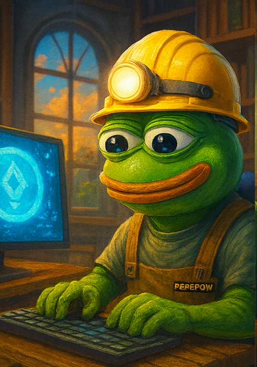 📢 Calling all miners, dreamers &amp; builders!
PEPEPOW isn’t just a coin — it’s a classroom + workshop + family.
Join us, learn with us, grow with us.
#PEPEPOW #crypo #blockchain